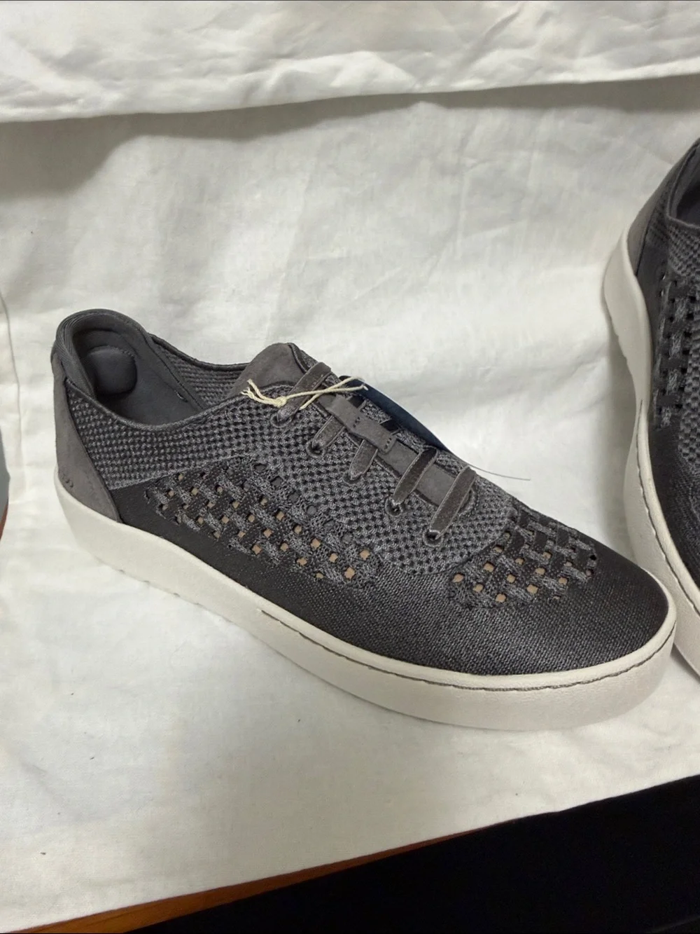Jambu Women's Charcoal Knit Slip-On Sneakers